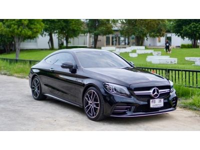 ขาย Mercedes Benz C43 Coupe Amg Facelift ปี 2019 สีดำ มือเดียว ไมล์น้อย วารันตีเหลือ ยางใหม่